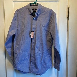 **BRAND NEW** Mens Vineyard vines button up - Bluff Check/Ocean Reef NEVER WORN